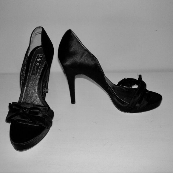 NWOB ABS by Allen Schwartz Attribute Open Toe Pumps - Picture 4 of 6